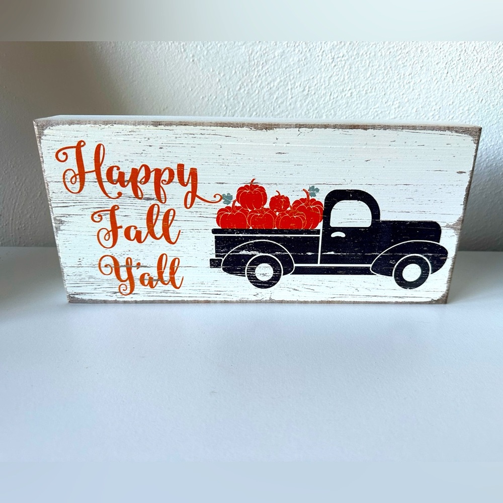 Happy Fall Y’all Sign